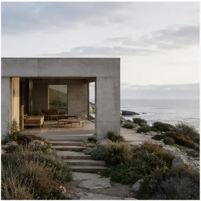 A premium coastal home